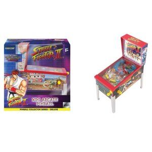Street Fighter II Mini Arcade Pinball Machine Retro Game Collectible Capcom NEW